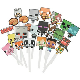 Paladone Zestaw rekwizytów fotograficznych Minecraft, 58 rekwizytów