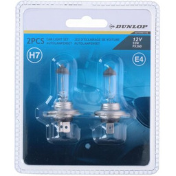 DUNLOP Żarówka samochodowa H7 (2 szt.) Zyskaj