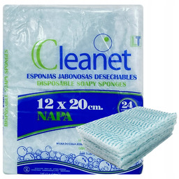 Myjka gąbka z żelem do mycia bez spłukiwania