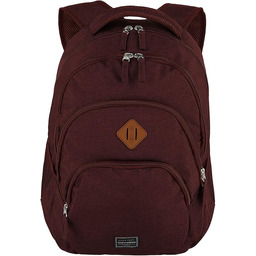 Travelite Basic Rucksack Plecak, Bordowy, 22 L