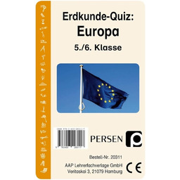 Erdkunde-Quiz: Europa: (5. und 6. Klasse)