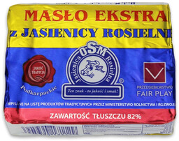 Jasienica Masło ekstra tradycyjne 82 % 200 g
