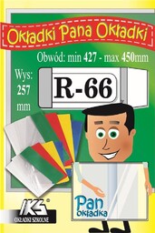 Okładka książkowa regulowana R66 (25szt) IKS