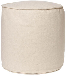 ferm LIVING - Aun Cotton Puf Ø40 Off-White