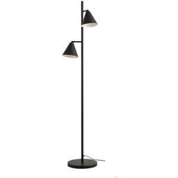 Lampa stojąca Form 2 Metalowa Czarna