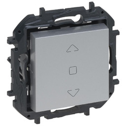 Niloe Step przycisk sterowania roletami 2-pozycyjny - aluminium