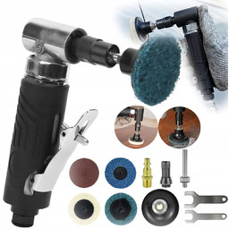 Szlifierka Kątowa Pneumatyczny Mini Zestaw Gumówka Kątówka