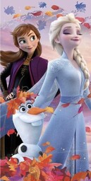 Ręcznik dziecięcy 70x140 Frozen Kraina Lodu Anna