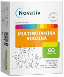 Novativ Multiwitamina Rodzina, 60 tabletek