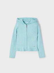Rozpinany sweter z kapturem Mayoral Roz: 122cm