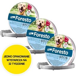 Elanco Obroża FORESTO przeciw kleszczom i pchłom