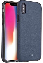 UNIQ etui Lithos iPhone X/Xs niebieski /azure blue