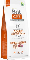 BRIT Care Hypoallergenic Adult Medium Breed z jagnięciną