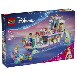 LEGO Disney Princess Królewska Łódź weselna Arielki 43299