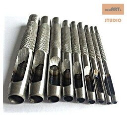 PRZEBIJAKI, ZESTAW 9 SZTUK 2,5-10 MM