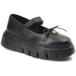 Karino Czarne Półbuty Eleganckie Obuwie Damskie