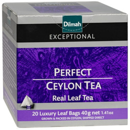 Dilmah Exceptional Perfect Ceylon Tea 20 piramidek