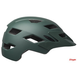 Bell Kask dziecięcy Sidetrack matte dark green orange