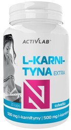 ACTIVLAB Spalacz tłuszczu L-Karnityna Extra (30 kapsułek)