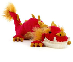 Smok Czerwony 42 cm Jellycat maskotki CEL2D
