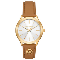 Zegarek Michael Kors Slim Runway MK7465 Złoty