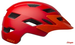 Bell Kask dziecięcy Sidetrack matte red orange