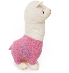 Pluszak lama alpaka maskotka pluszowa różowa 60 cm