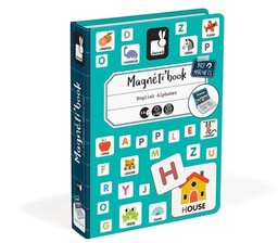 Janod, układanka Magnetibook Alfabet