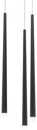 Maytoni Lampa zwieszana rurki Cascade MOD132PL-L18BK LED 19W