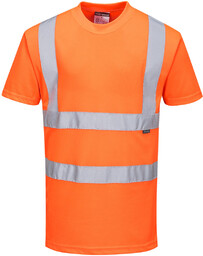 PORTWEST RT23 T-SHIRT OSTRZEGAWCZY ; POMARAŃCZOWY