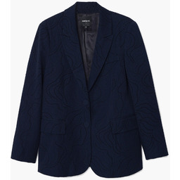 Marynarka z haftowanymi kwiatami