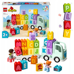 Lego Duplo 10421 Samochód Ciężarówka z alfabetem Nauka