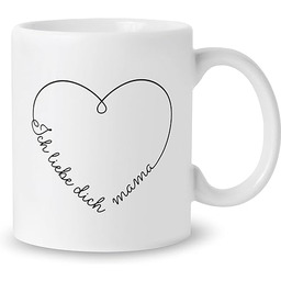 Mopec G471.8 Kubek Ceramiczny "Ich Habe Dich Lieb"