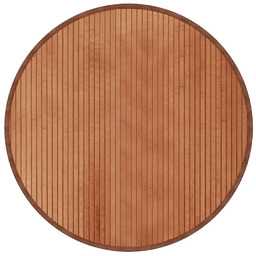 Edinos Elegancki brązowy dywan bambusowy 80 cm W3-D01