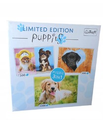 Puzzle Trefl Pieski Trefl Limited edition Puppies 93068