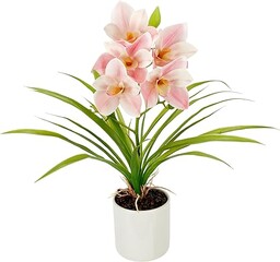 Sztuczna orchidea, 40 cm, w doniczce, sztuczna orchidea,