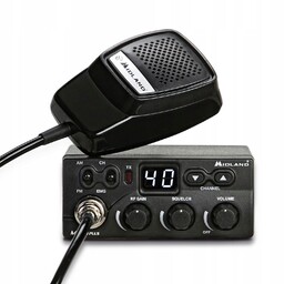 Cb Radio Midland M-zero Plus Am Fm wtyk