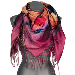 Chusta damska przejściowa jesienno zimowa na prezent