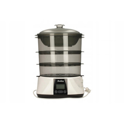 Amica PT3011 Lunaris Parowar 900W 9 litrów Biały