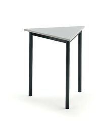 Stół SONITUS TRIANGEL, 700x700x720 mm, laminat HPL szary,