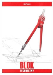 Blok techniczny A3/10K biały (10szt)