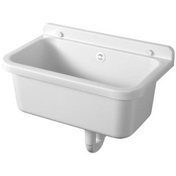 Zlew gospodarczy 55x21x34 cm +Zestaw odpływowy, Syfon ,