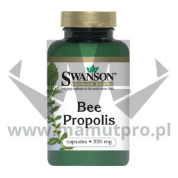 Swanson Bee Propolis 550mg 60 kaps