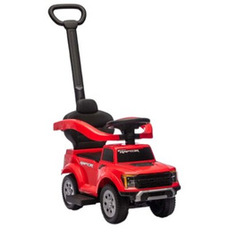 MILLY MALLY Jeździk Ford F-150 3w1 Czerwony rączka