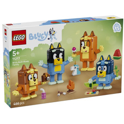 LEGO Bluey rodzina Blue z klocków 11217