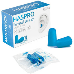 Haspro Multi10 Blue Stopery do Uszu Piankowe 38dB