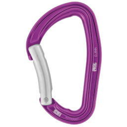 Karabinek PETZL Djinn Bent violet