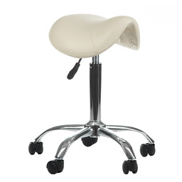 Taboret kosmetyczny BD-9909 Kremowy