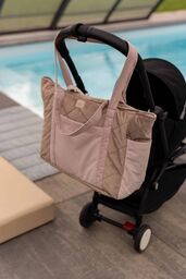 Torba podróżna "Pink & Beige"