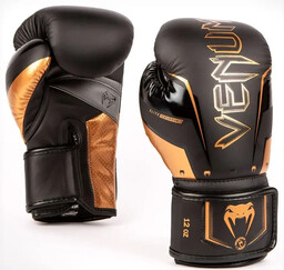 Venum Rękawice Bokserskie Elite Evo Black/Bronze